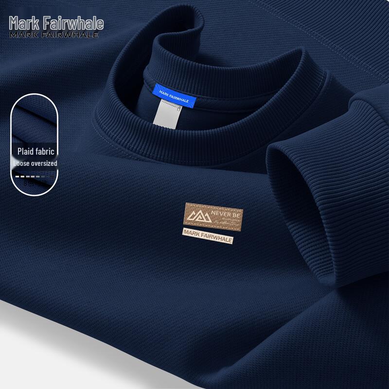 Mark Fairwhale Мужской свитшот оверсайз с круглым вырезом в стиле хай-стрит M