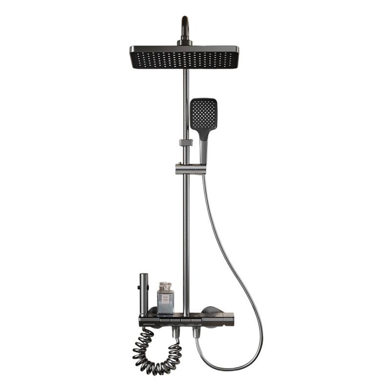 Bathroom Shower Set Piano Key Rainlfall Bath Showers System Set Apartment Bathtub Shower Faucet Full Set