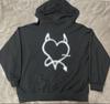[USED] BABYMONSTER Zip Hoodie Black L Size