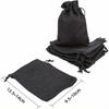 50pcs Burlap Packing Pouches with Drawstring Linen Burlap Pouches Gift Bags Small Candy Pouch Gunny Sack Bags for Christmas Party Wedding