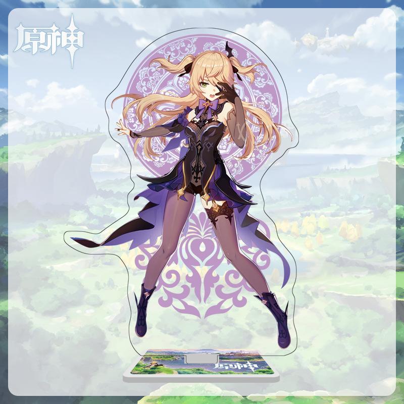 16cm Height Acrylic Large Stand-up Display Featuring Characters From Mondstadt and Liyue In Genshin