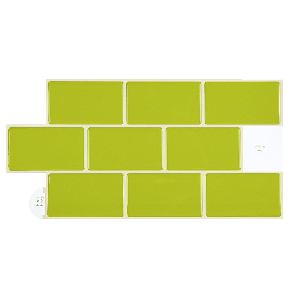 3D Crystal Epoxy Waterproof Wall Sticker: Easy-Install, Moisture-Proof Imitation Tile for Commercial Spaces