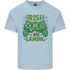 Irish I Was Gaming St. Patrick's Day Gamer Kinder T-Shirt Kinder