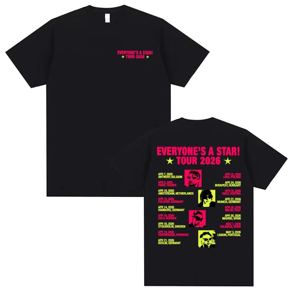 

Seconds of Summer Everyones A Star Tour New Album Tshirts Unisex Women Fashion s Vintage Short Sleeve T Shirt Streetwear 3XL