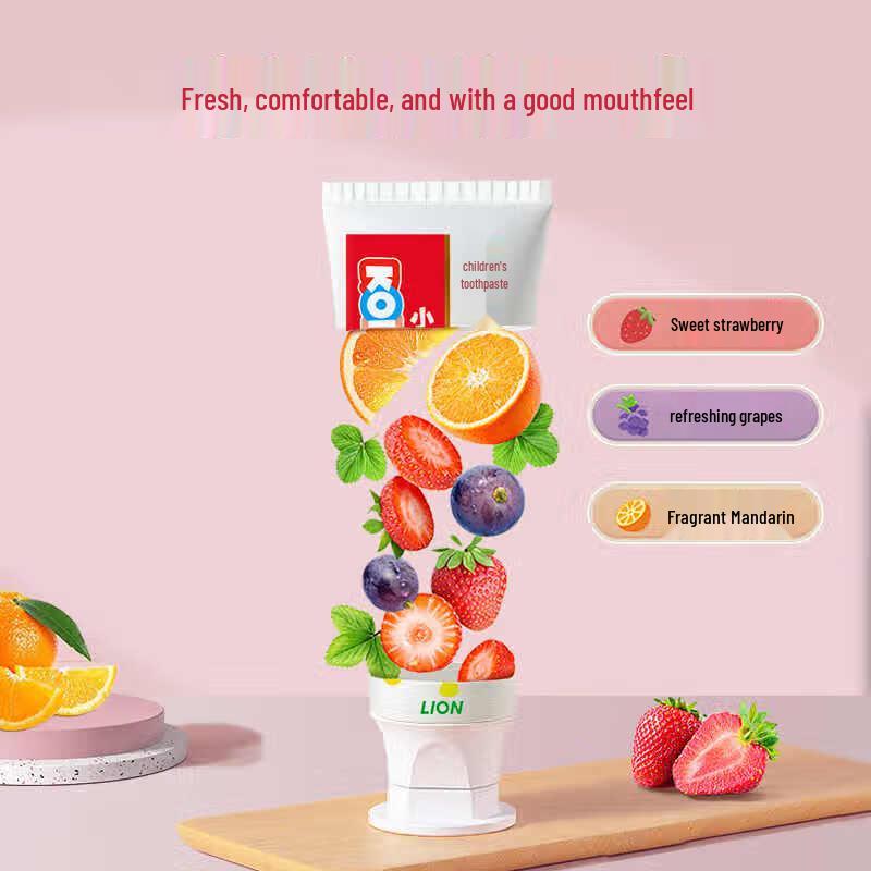 Lion Strawberry Xylitol Toothpaste
