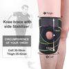 Knee Brace Support Sleeve Adjustable Open Patella Stabilizer Protector Sports Running Knee Wrap Arthritis Meniscus Tear Kneepad