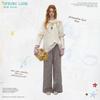 UNIFREE Spring 2026 Sweet Girly Relaxed Fit Round Neck T-shirt