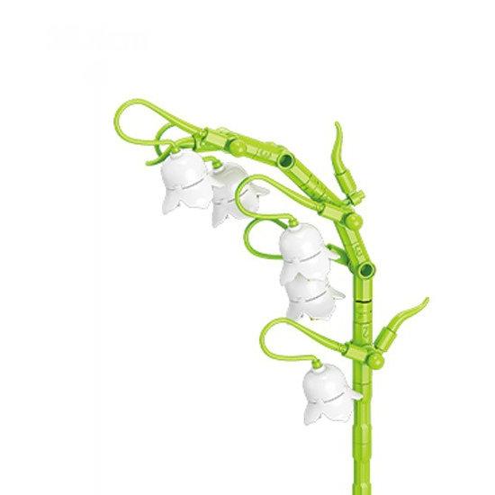 Modello Fiore Bouquet Eterno Blocchi da Costruzione Pianta Decorativa Creativa per Scrivania Casa Assemblare Mattoncini Giocattolo Educativo Regali per Bambine Bambini