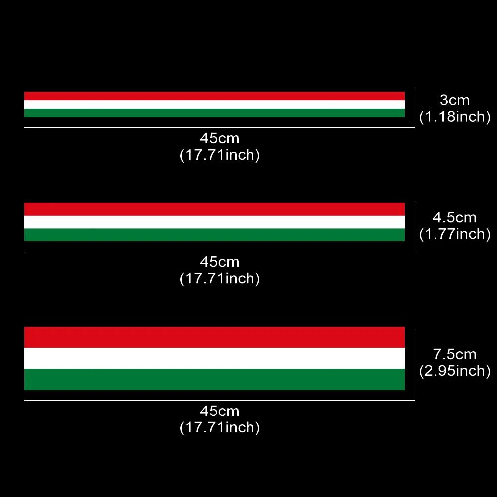 Adesivo Moto Stile Bandiera Italia Decalcomania in Vinile Decorazioni Carena Anteriore Accessori Per Vespa Piaggio Ducati Aprilia Moto Guzzi