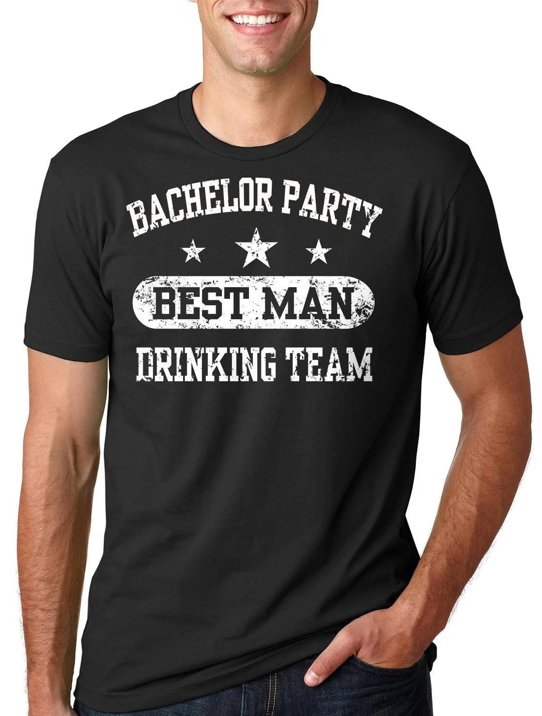 best man Groom Drinking Team bachelor party T-T-shirt Groom team bachelor Party M