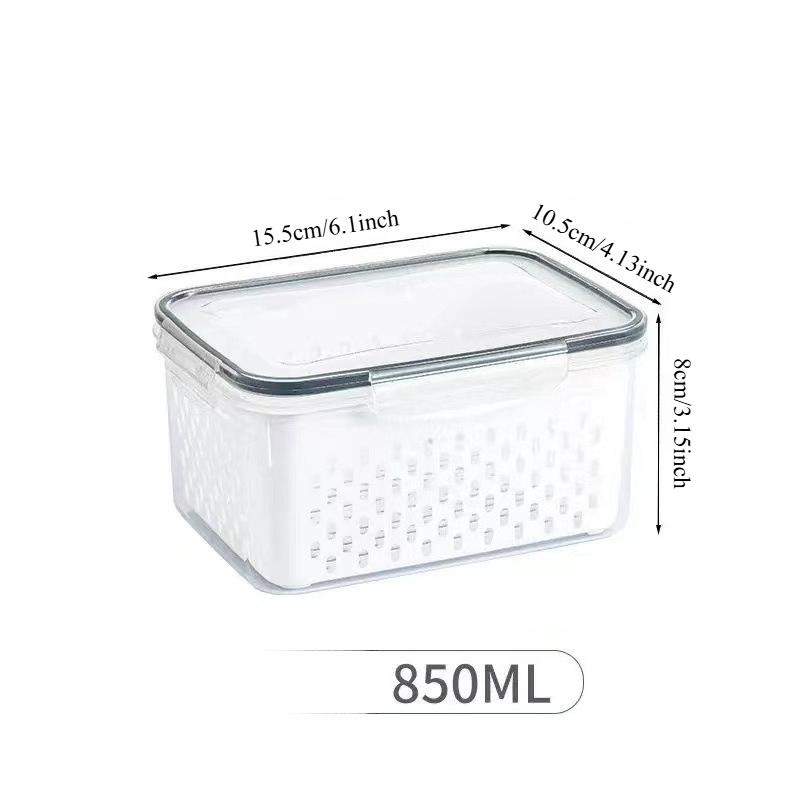 1PC refrigerated, frozen and sealed refrigerator drain fruit crisper food grade special kitchen