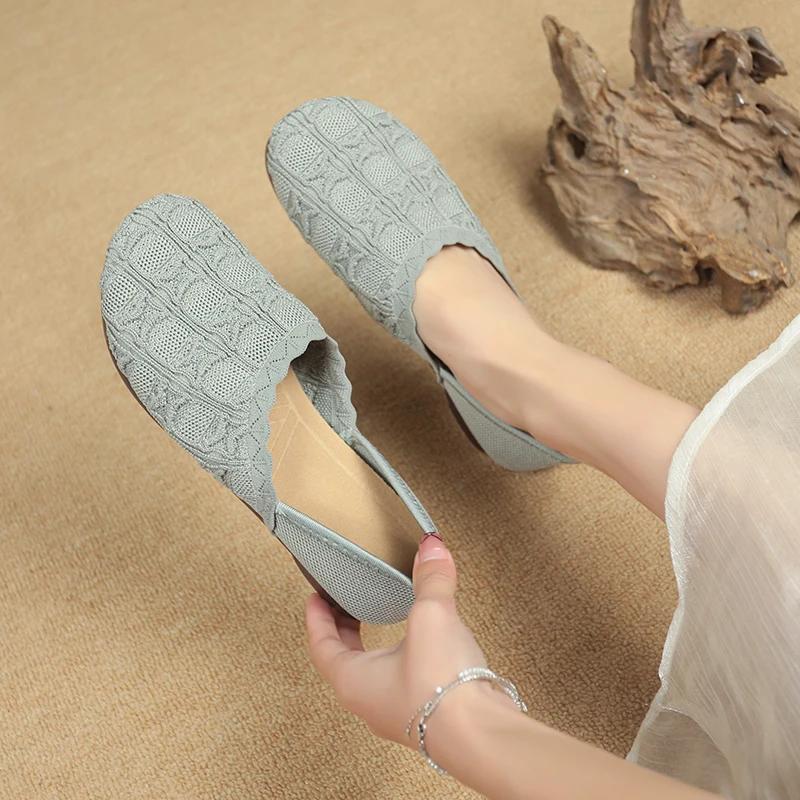 Female Soft Sole Moccasin Summer Floors Footwear Woman 2025 Ladies Spring Flats Footwear Loafers Women Flat Slip-on Shoes