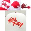 Fatal Fury Terry Bogard Haftowana Bawełniana Czapka Baseballowa Styl Hip Hop