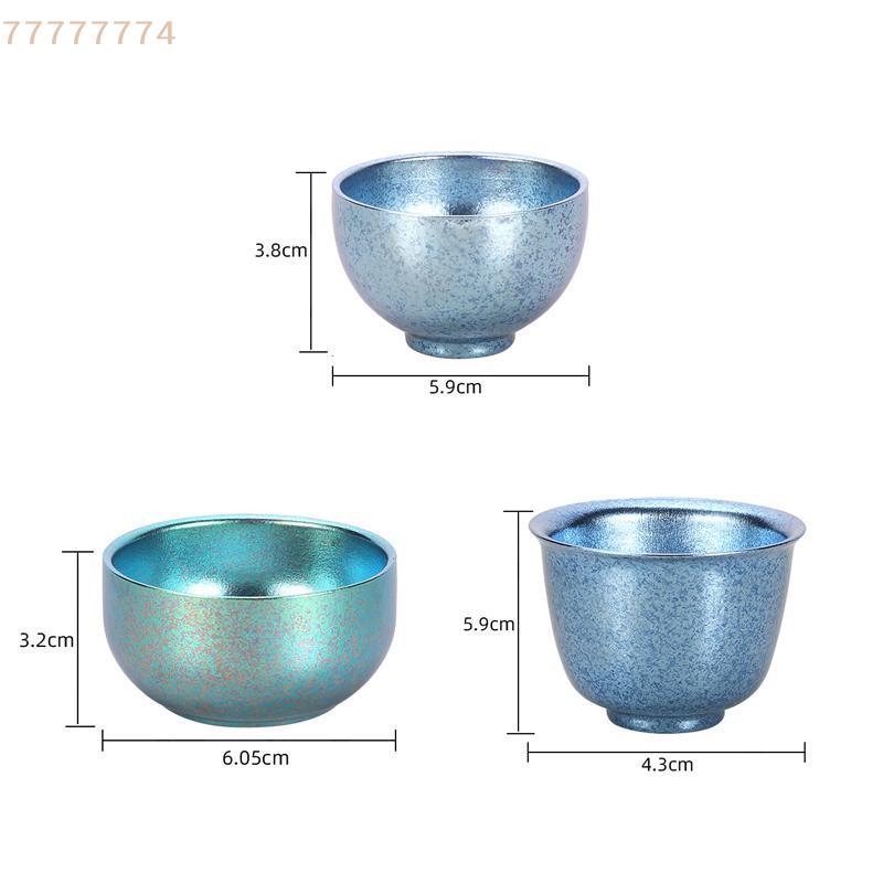 Pure Titanium Small Tea Cup Coffee For Outdoor Portable Camping Coffee And Tea Tableware Brewing Hiking Tea Cup Teapot