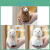 Plush Alpaca Toy Kids Gift Cute Animal Plush Doll For Girls Bag Keychain Decoration