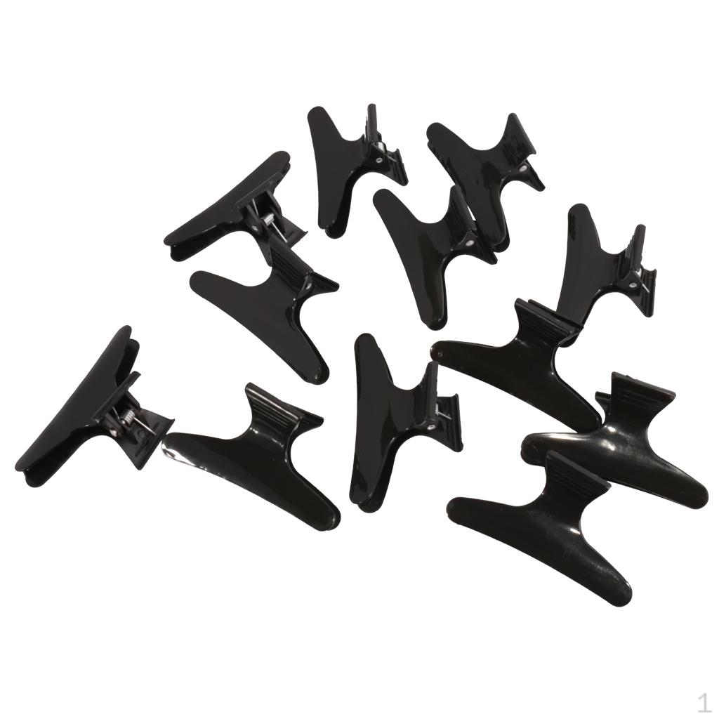 

12Pcs Styling Tools Hairdressing Butterfly Hair Claw Salon Clips Clamps