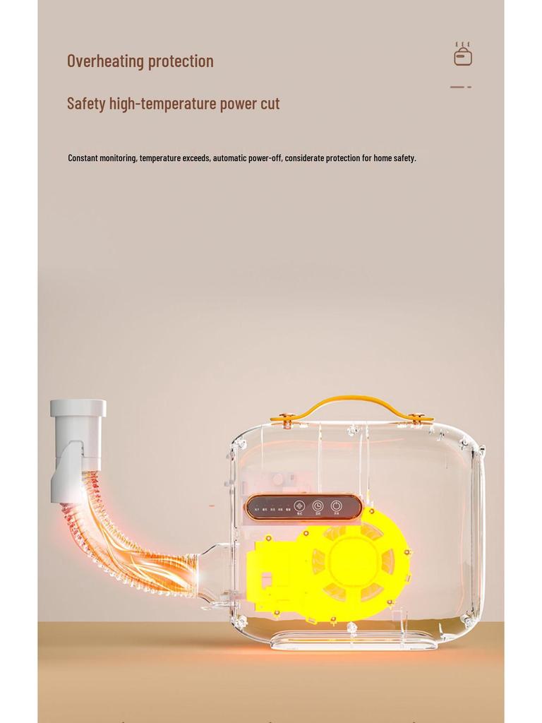 Compact Warm Air Dryer & Bed Warmer