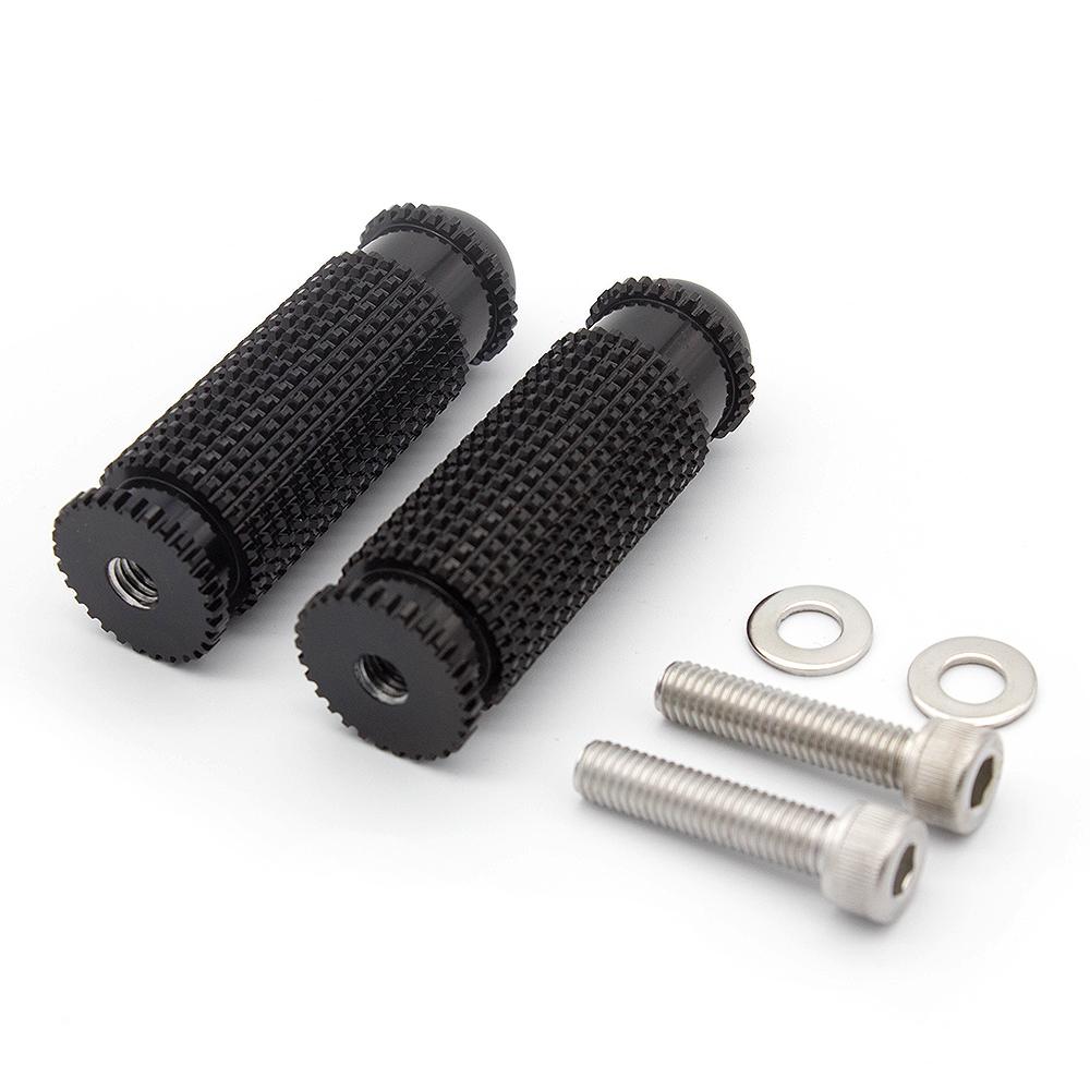 8MM Universal CNC Motorcycle Rearset Footrests Knurling Footpeg Foot Pegs Pedal For Yamaha YZF R25 R3 MT-25 2015 - 2023