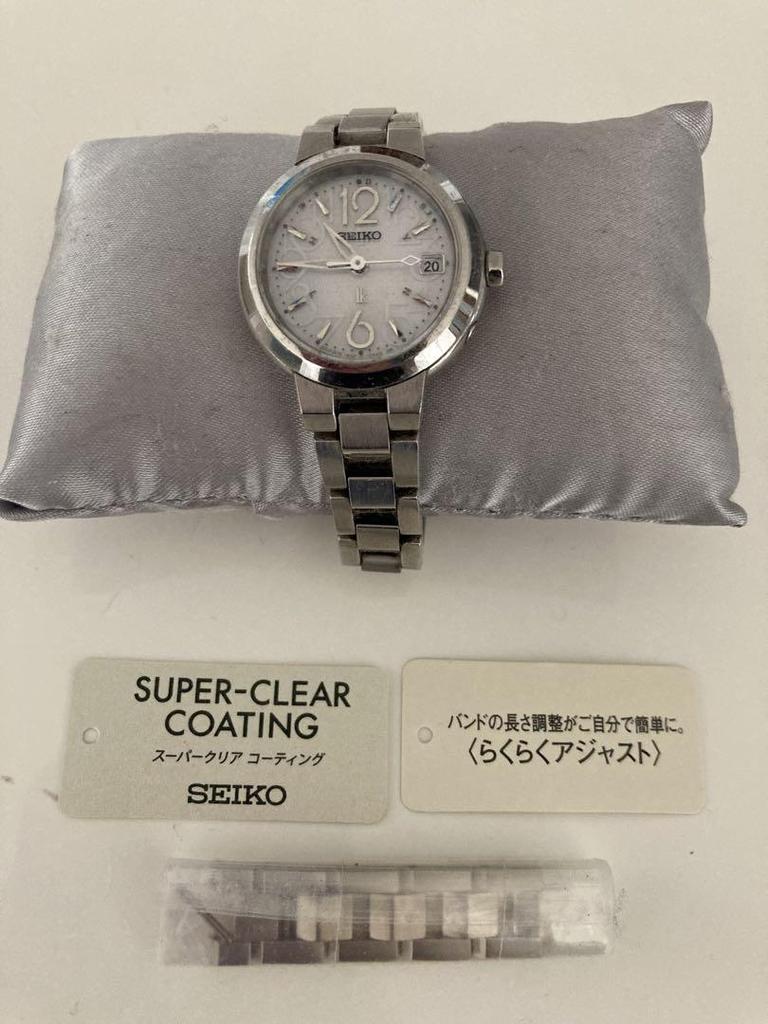 [USED] SEIKO Seiko Lukia solar radio watch