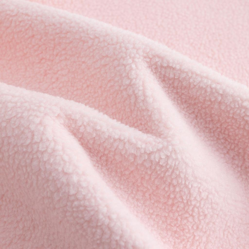 Anta Fleece Casual Fashion Sports Comfortable Loose Pullover Thick Warm Sweatshirt Unisex sweatshirt Peach-Blossom-Pink 972618704N-2