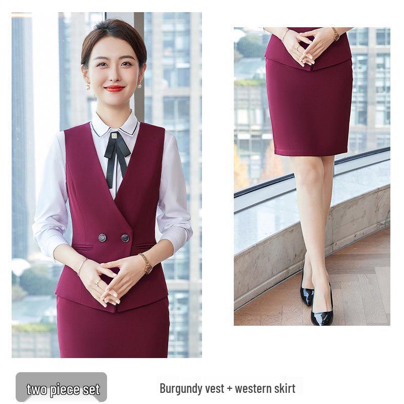 Unisex Professional Vest for Hotel and Catering Staff