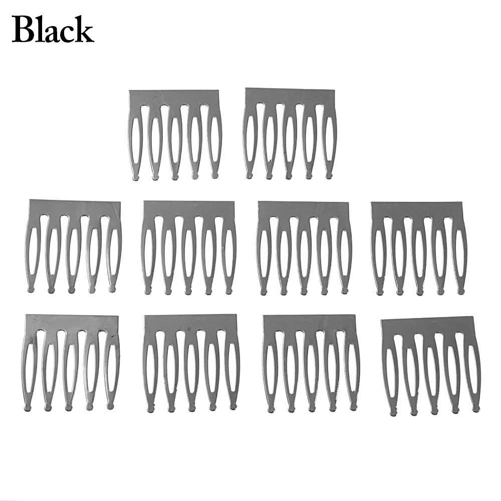 10Pcs Doll Hair Comb Mini Metal Clip Girl Hair Clip DIY Doll Accessories Doll Hairpin Headwear Princess Kid Hairclip Gift