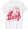 Boop Vintage Girl and Eagle Funny Patriotic Retro Art T-Shirt