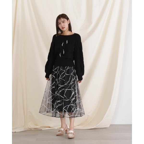 Jill by Jill Stuart Pearl Cable Knit Sweater, Women's, Ecru