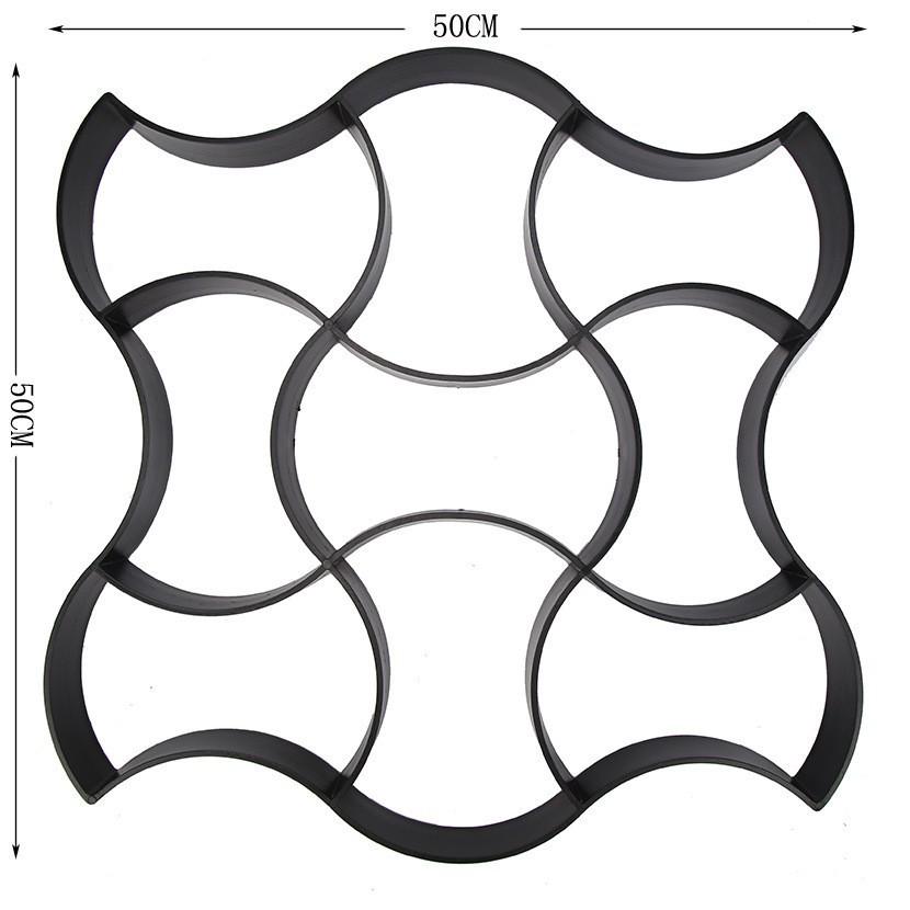 Matriță Pavaj Dale Ciment DIY - Instrument de Modelare Beton Embosat pentru Grădină și Pardoseală