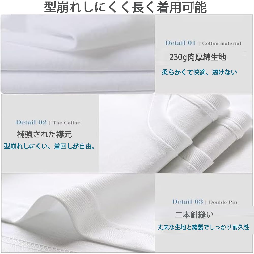 Hisitosa Short Soft and Round Antibacterial and Odor Solid Winter Mixed Colors Dark and 5-Pack Men's Undershirts, 100% Cotton, 8oz, Medium-Weight,