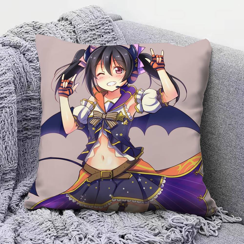 Yazawa Nico Love Live Anime Girl Home Sofa Cushion Covers And Aecorative Custom Pillow Covers