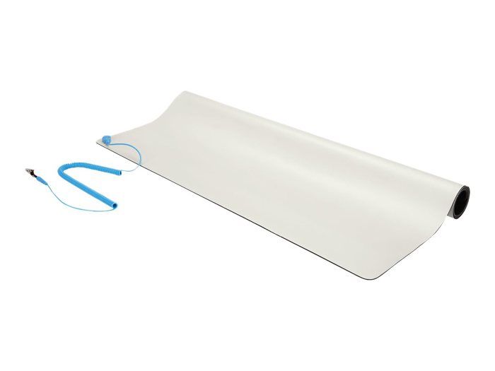 Tapis antistatique - STARTECH - M3013 - 60 x 70 cm - Beige - Réduit l'électricité statique