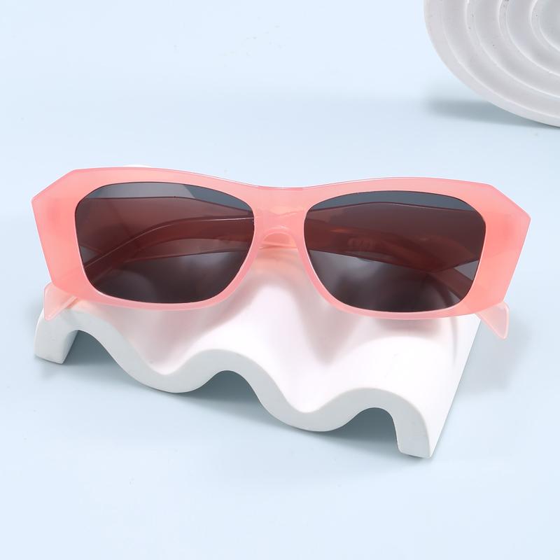 1/8pcs Luxury Polygonal Oversize Sunglasses Women Retro Square Style UV Resistant Glasses Unisex Personalized Eyewear