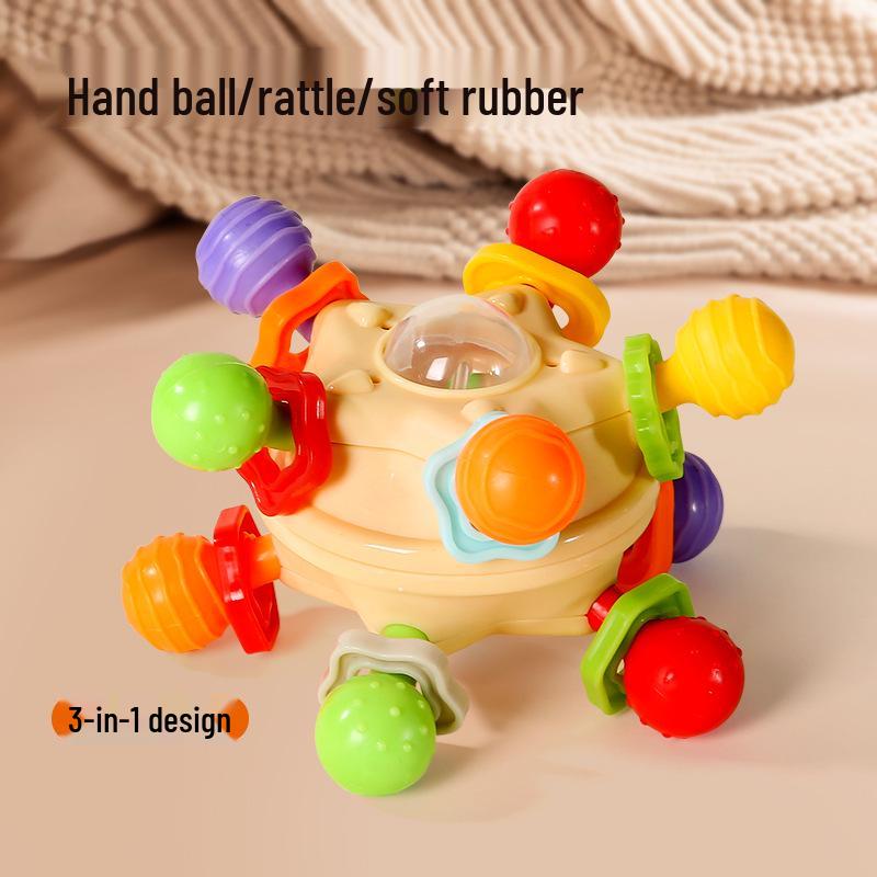 Manhattan Baby Greifball Beißring Rassel für 0-1 Jahr - Frühe Bildung & Greiftrainingsspielzeug