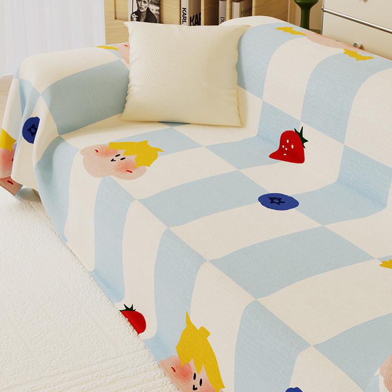 

1 шт. Чехол для дивана, универсальный чехол для дивана на все времена года, нескользящий чехол для дивана, защитный чехол для подушки дивана, подходит для F 180x260cm