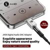 JCALLY JA56 ALC5686 Type-c to 3.5mm HIFI Adaptar Amp DAC 384kHz/32bit JM08L MN In-ear