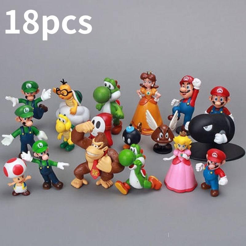 

Adorable Pvc Princess Red And Green Gem Mary Series Pull-back Micro Landscape Figurines