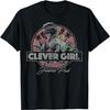 Jurassic Park Raptor Clever Girl Vintage T-Shirt