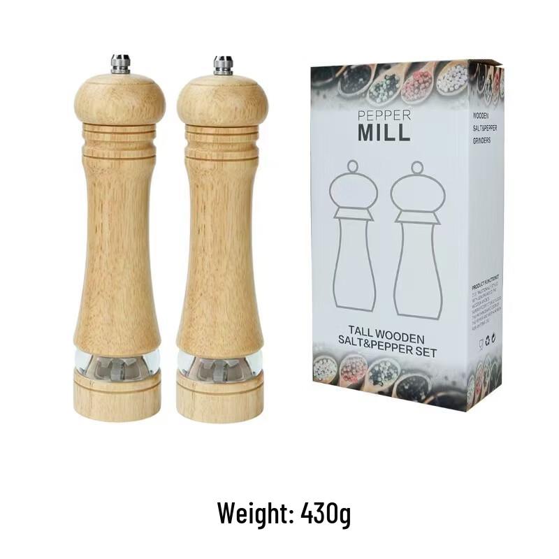 

Ru Han Manual Ceramic Core Salt & Pepper Grinder Set