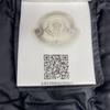 MONCLER CRISTALLETTE GIUBBOTTO collarless down Jacket 1 NavyUsed