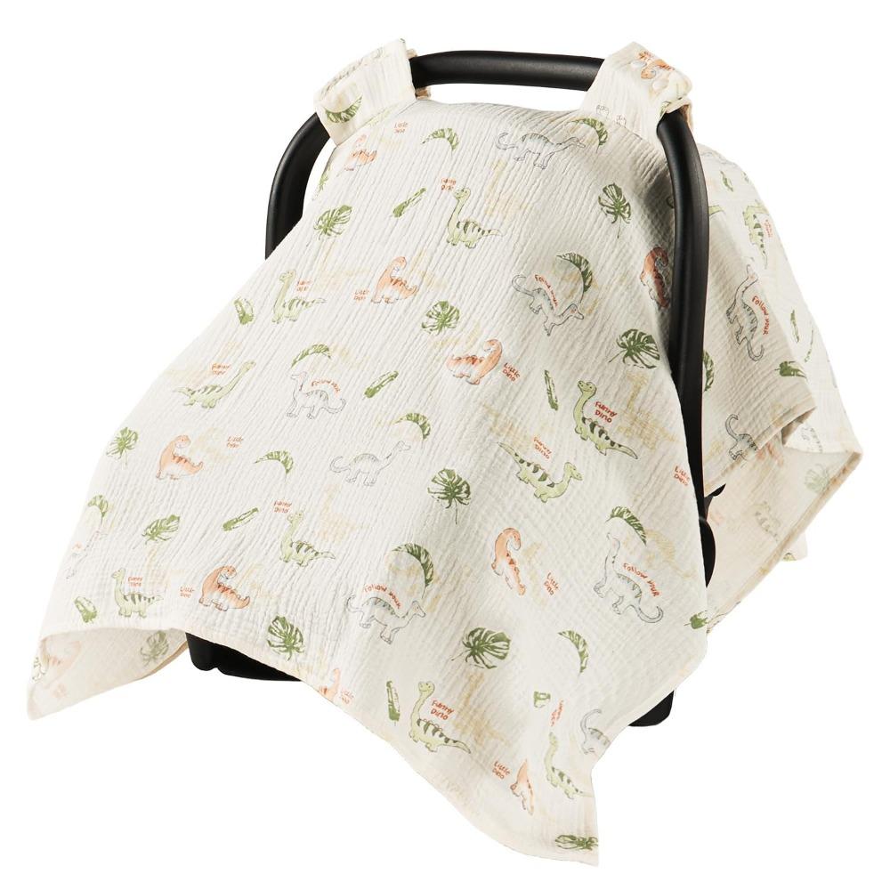 Sun Protector Stroller Cover Soft Breathable Sun Protector Cover Car Seat Canopy  For Boys Girls