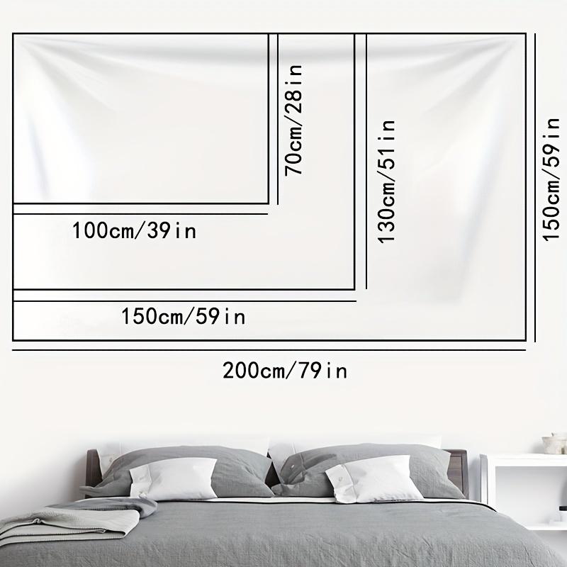 Зимний пейзаж гобелен настенный для декора стен домашний декор настенное искусство 95*73cm — фото 4