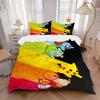 3pc Pokémon Bedding Set Guest Room Bedroom Decor Christmas Halloween Decor Birthday and Holiday Gifts- All Seasons 3pcs Quilt 083