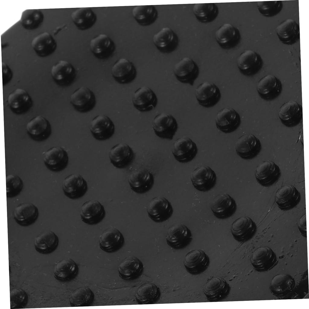 TOGEVAL Runde Gummiunterlage für Hydraulikheber, Robuster Heberadapter, Schutzpolster für Auto LKW Einfache Installation Mehrzweck-Heberfuß