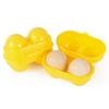 2 Grids Egg Storage Box Home Kitchen Organizer Egg Holder Container Case Portable Outdoor Camping Picnic Eggs Boxes Case