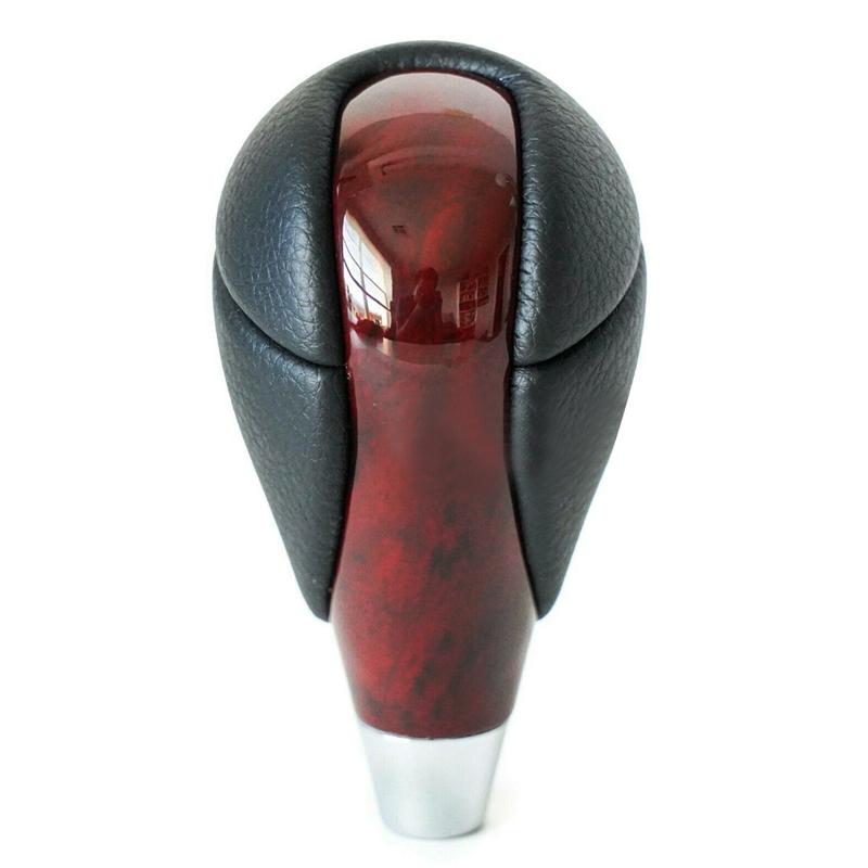 

5X Red Leather Automatic Transmission Gear Shift Knob For Lexus ES Is RX GS Gear Head High Quality красный