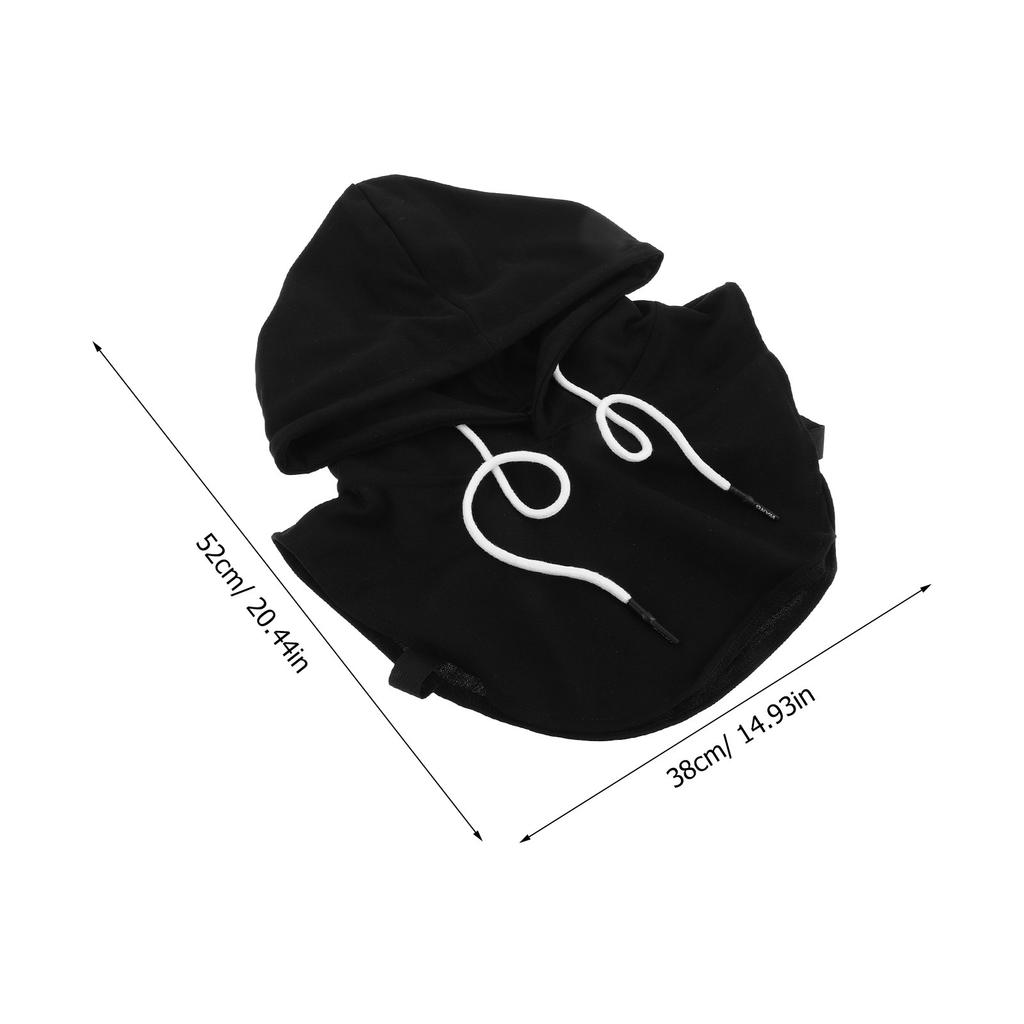 Detachable Hooded Fake Collar Decorative Pullover Accessory Warm Comfortable Casual Outdoor Travel Hoodie Replacement