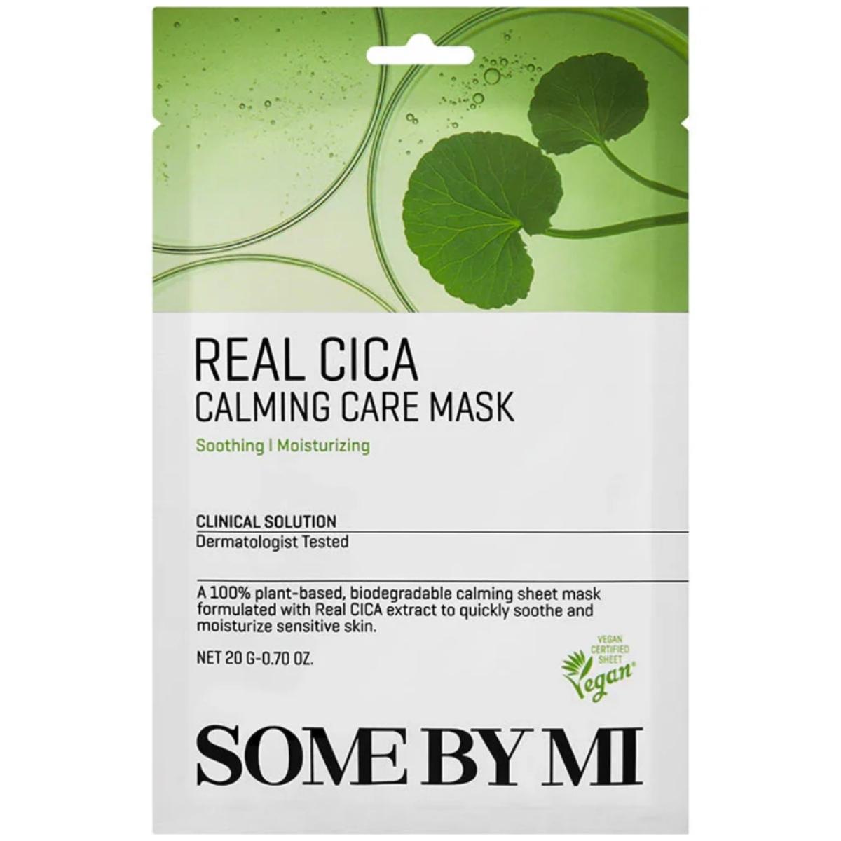 

SOME BY MI Real Cica Calming Care Mask, 20 g - soothing face mask