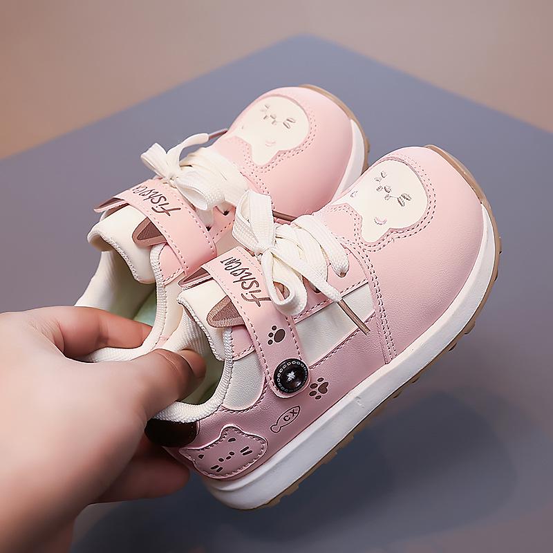 Meisjes Lente & Herfst Zachte Zool Cartoon Prinses Sneakers