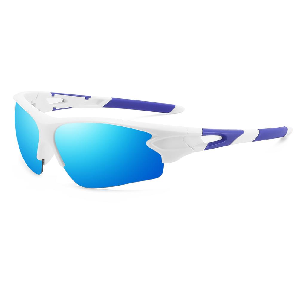 European and American half-frame glasses men's and women's outdoor sports cycling driving sunglasses, eye protection windproof sand sunglasses